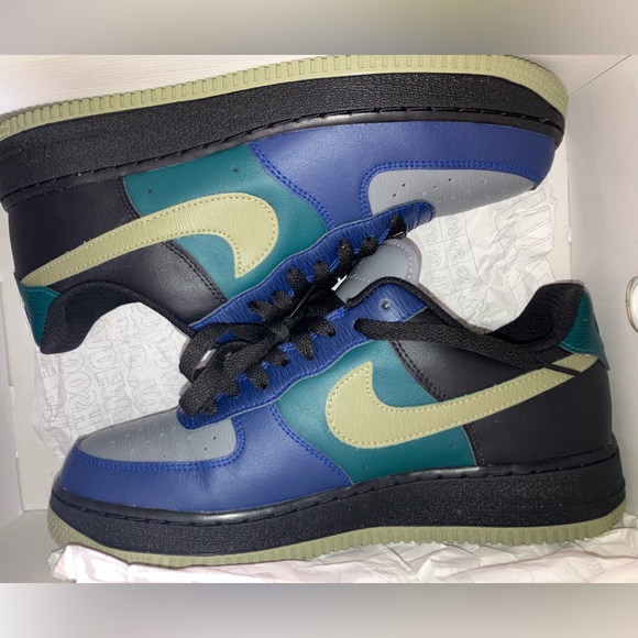 NIKE “ NikeID “Air Force 1 ‘07 (Black/Multi-Color) Shoes - Picture 8 of 9